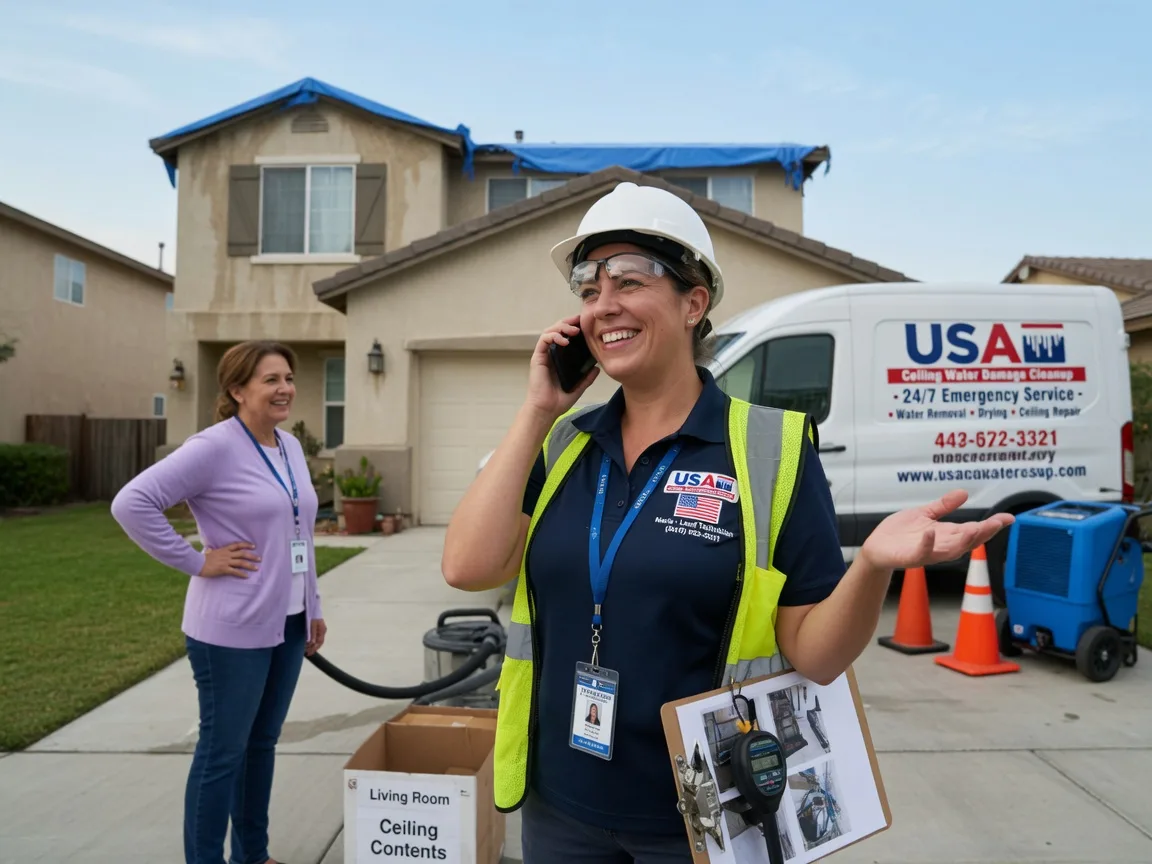 Ceiling Water Damage Restoration Lemon Cove, CA FAQs